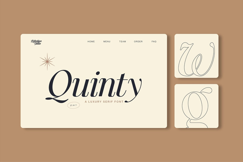 Quinty een luxe serif-lettertypefamilie - Features Image 10