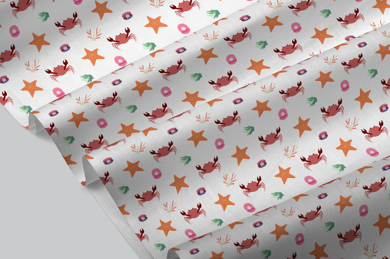 Zeedieren Naadloze Patronen Collectie Vol. 1 - Features Image 3