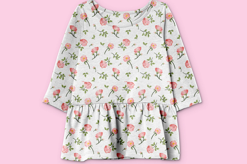 Modello senza cuciture floreale vol. 5 - Caratteristiche Immagine 6