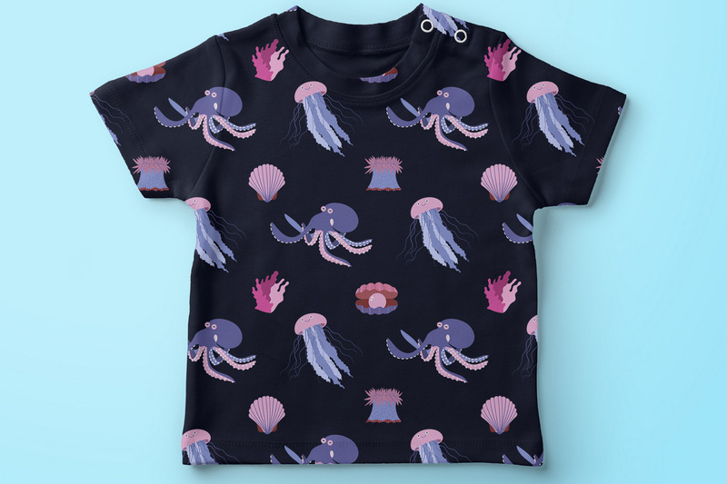 Zeedieren Naadloze Patronen Collectie Vol. 1 - Features Image 7