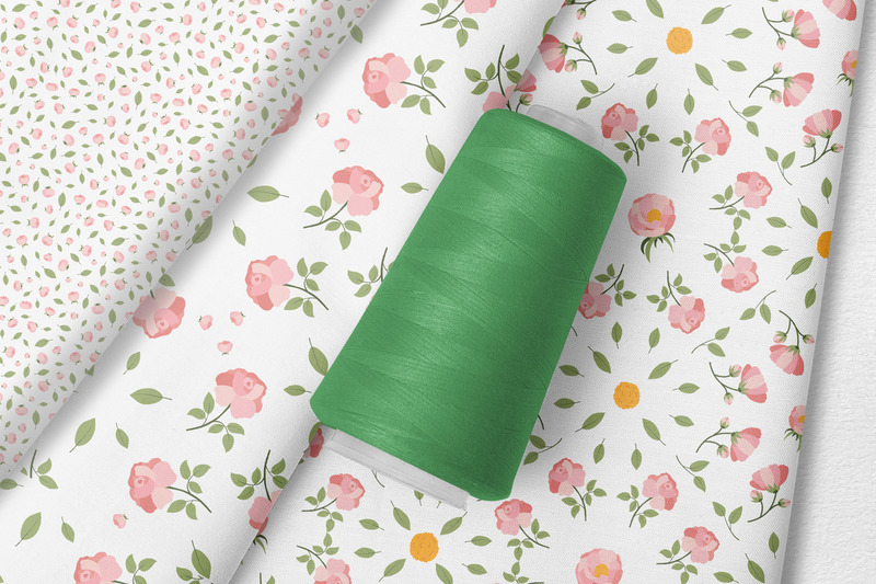 Modello senza cuciture floreale vol. 5 - Caratteristiche Immagine 4