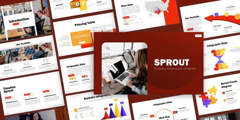 Sprout - Business Multipurpose PowerPoint Template - Features Image 1