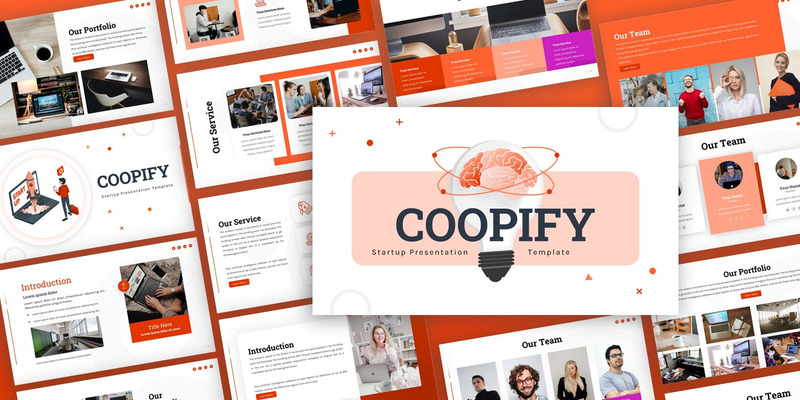 Coopify - Startup Multipurpose PowerPoint Template - Features Image 1