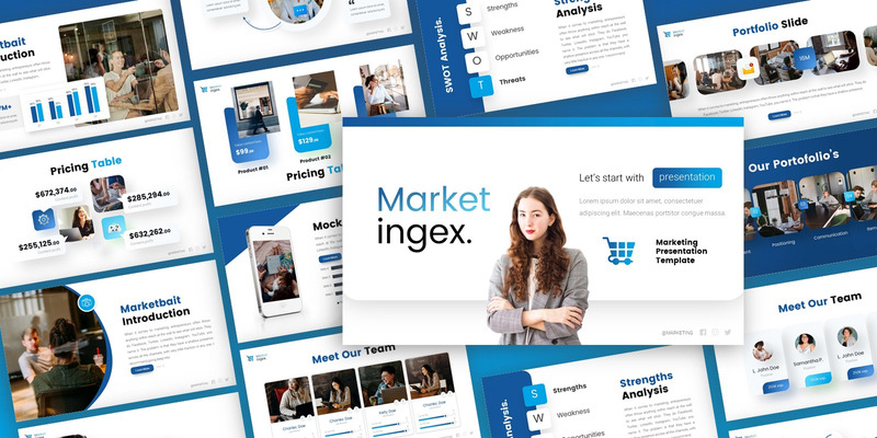 Marketingex - Marketing Multipurpose PowerPoint Template - Features Image 1