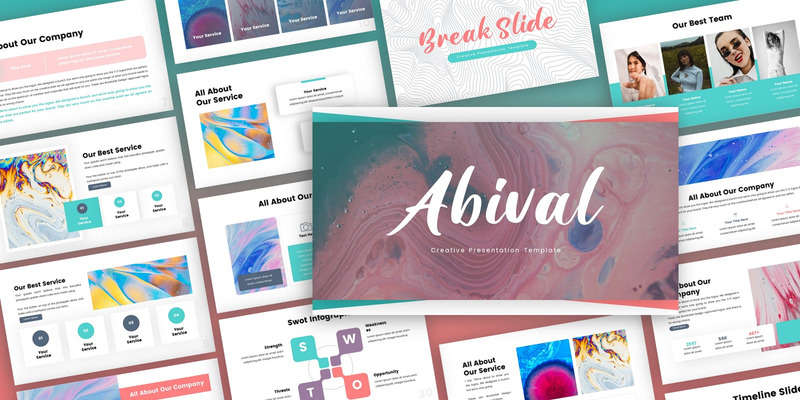 Abival - Creative Multipurpose PowerPoint Template - Features Image 1