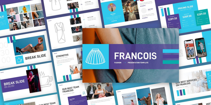 Francois - Fashion Multipurpose PowerPoint Template - Features Image 1