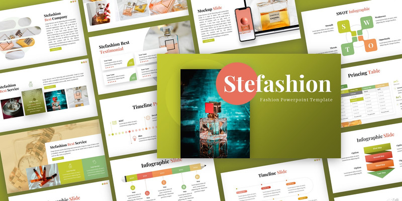 Stefashion - Fashion Multipurpose PowerPoint Template - Features Image 1