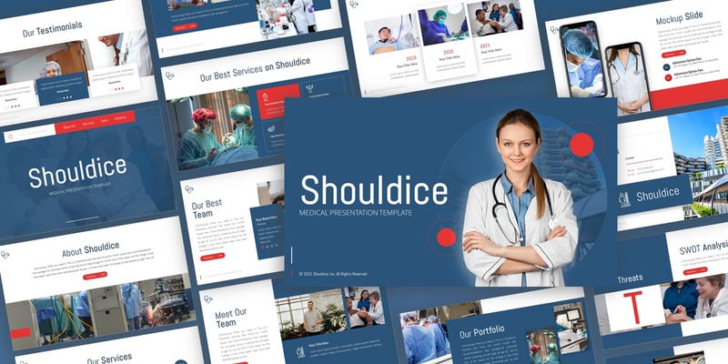 Shouldice - Medical Multipurpose PowerPoint Template - Features Image 1