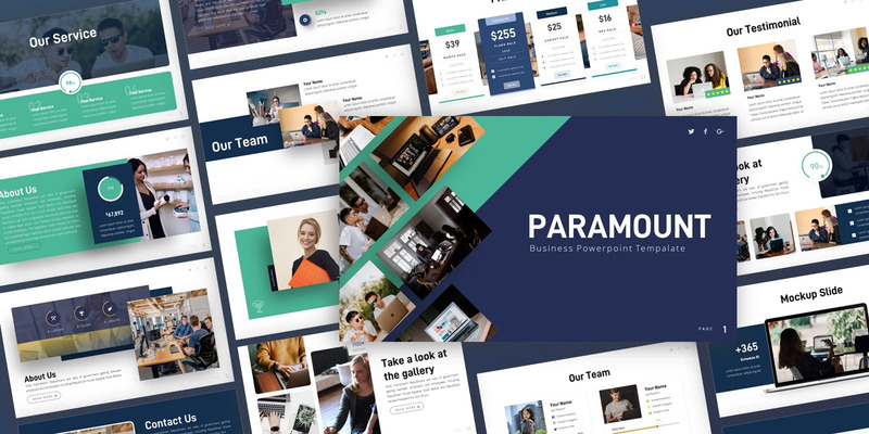 Paramount - Business Mulripurpose PowerPoint Template - Features Image 1