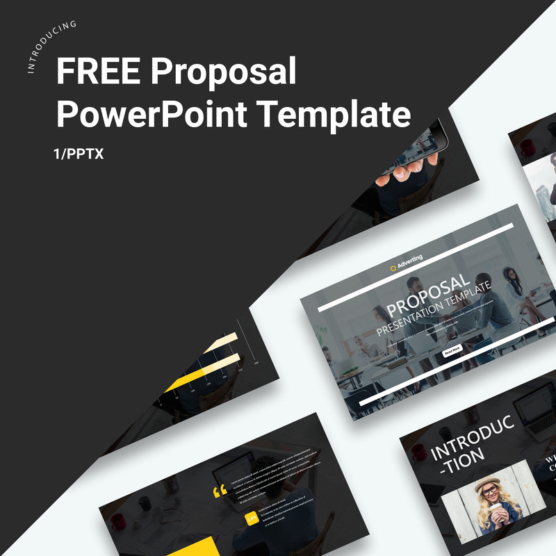 Безкоштовний шаблон презентації пропозиції Powerpoint - Features Image 1
