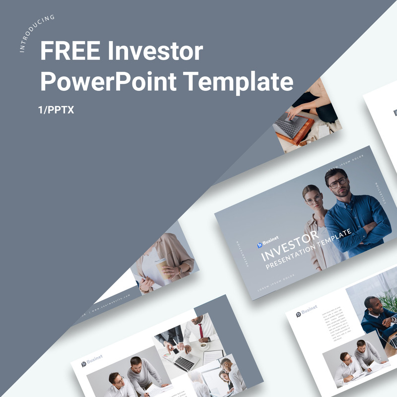 Безкоштовний шаблон презентації інвестора PowerPoint - Features Image 1