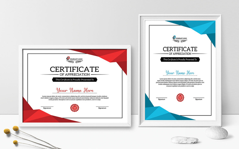 Certifikat eller diplommallar - Features Image 1