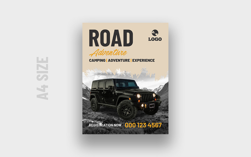 Off-road Flyer Template v5 - Features Image 1