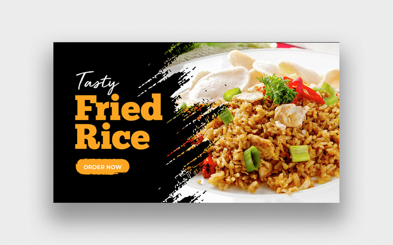 Tasty Food Fried Rice YouTube Thumbnail - Features Image 1