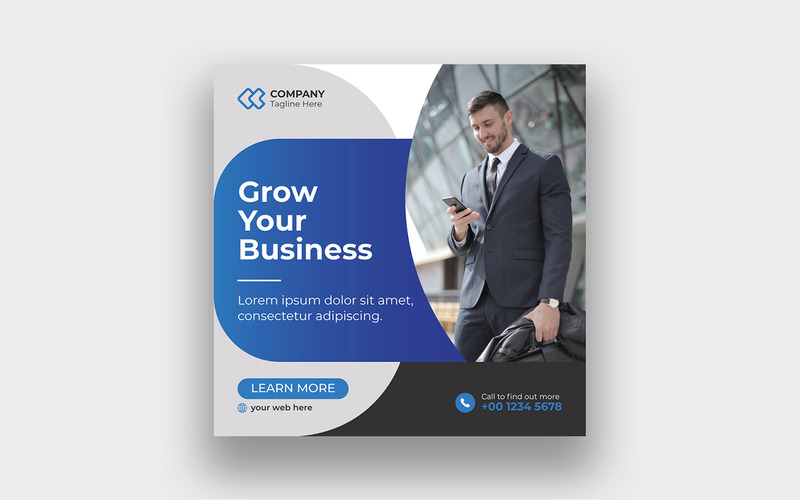 Corporate Facebook Post Template - Features Image 1