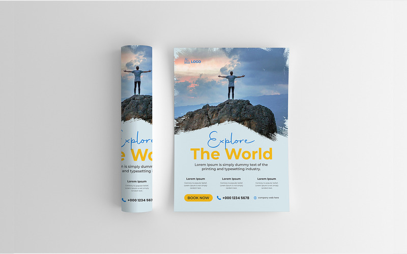Editable tour travel leaflet template TemplateMonster Editable tour travel leaflet template TemplateMonster