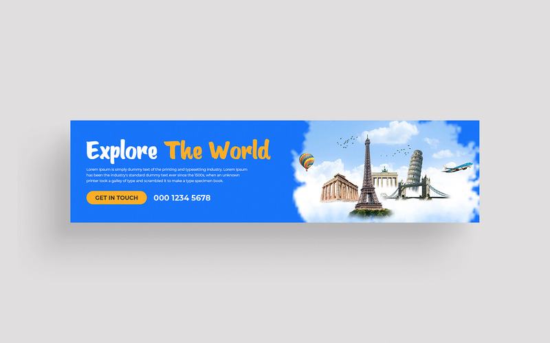 Travel LinkedIn Cover Photo Design - Features Image 1