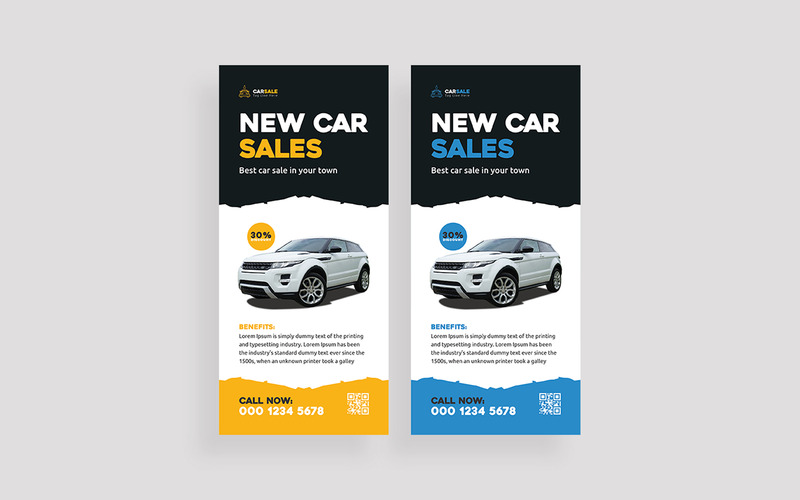 Car Sale Rack Card or Dl Flyer - Features Image 1