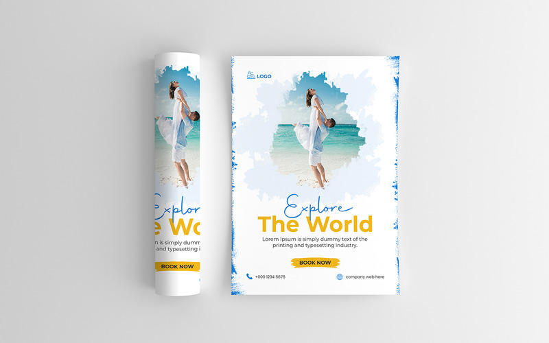 Travel Flyer Design Bundle - Features Image 1