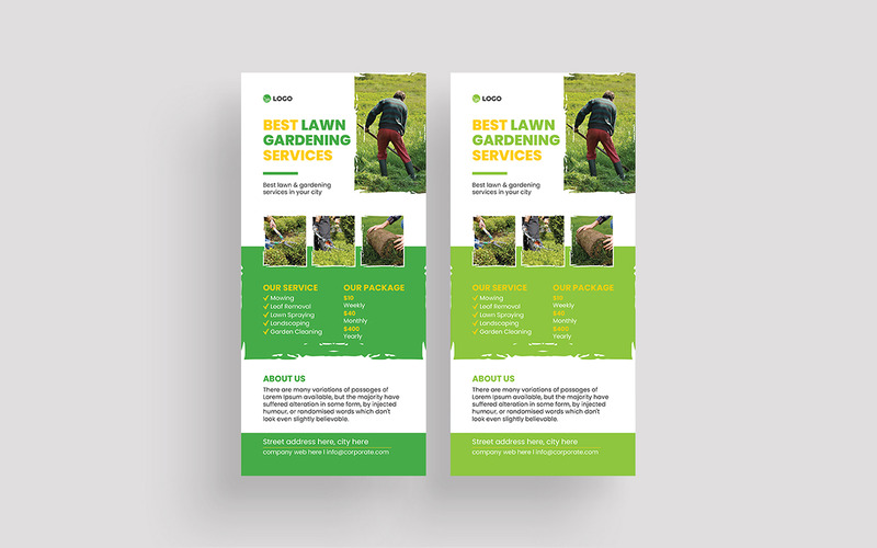 Lawn Mower Rack Card Bundle - Features Image 1