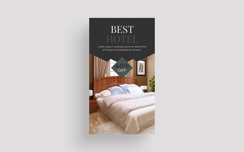 Travel Hotel Facebook Instagram Story Template - Features Image 4