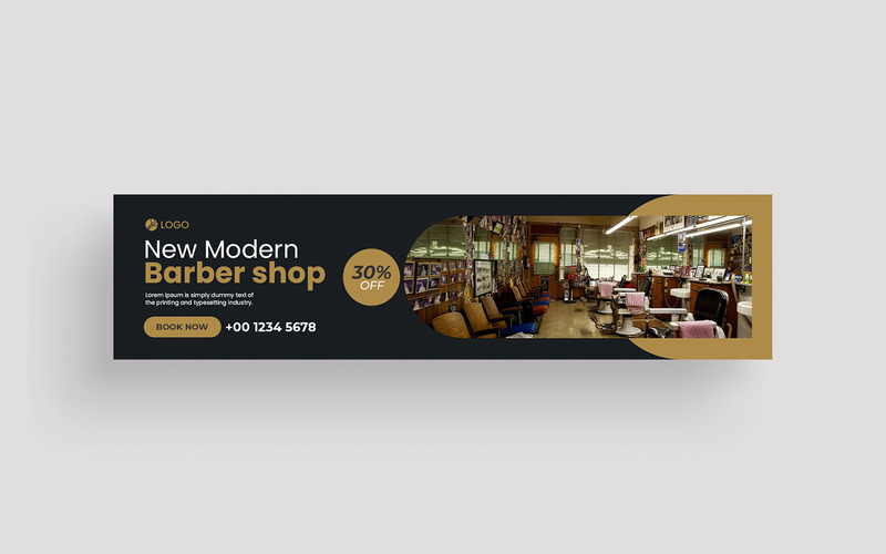 Barbershop LinkedIn Cover Photo - Features Image 1