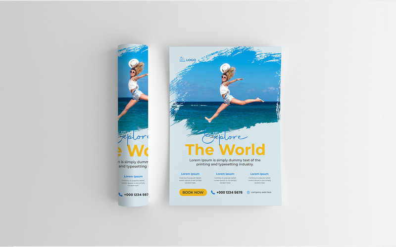 Travel Agency Poster Template Bundle - Features Image 4