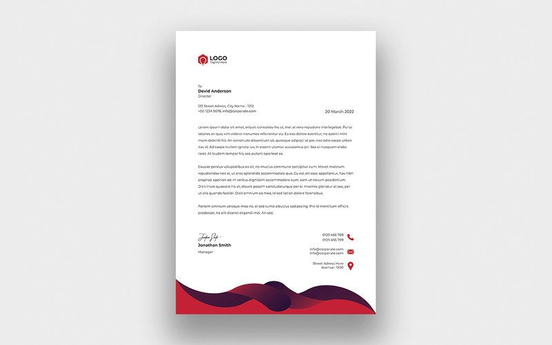 Modern Corporate Creative Business Letterhead Template - Features Image 4