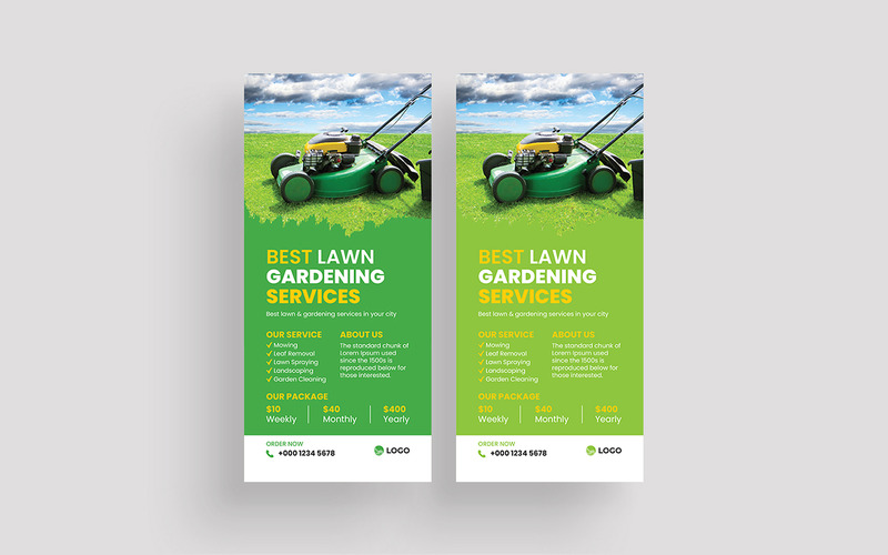 Lawn Mower Rack Card Bundle - Features Image 3