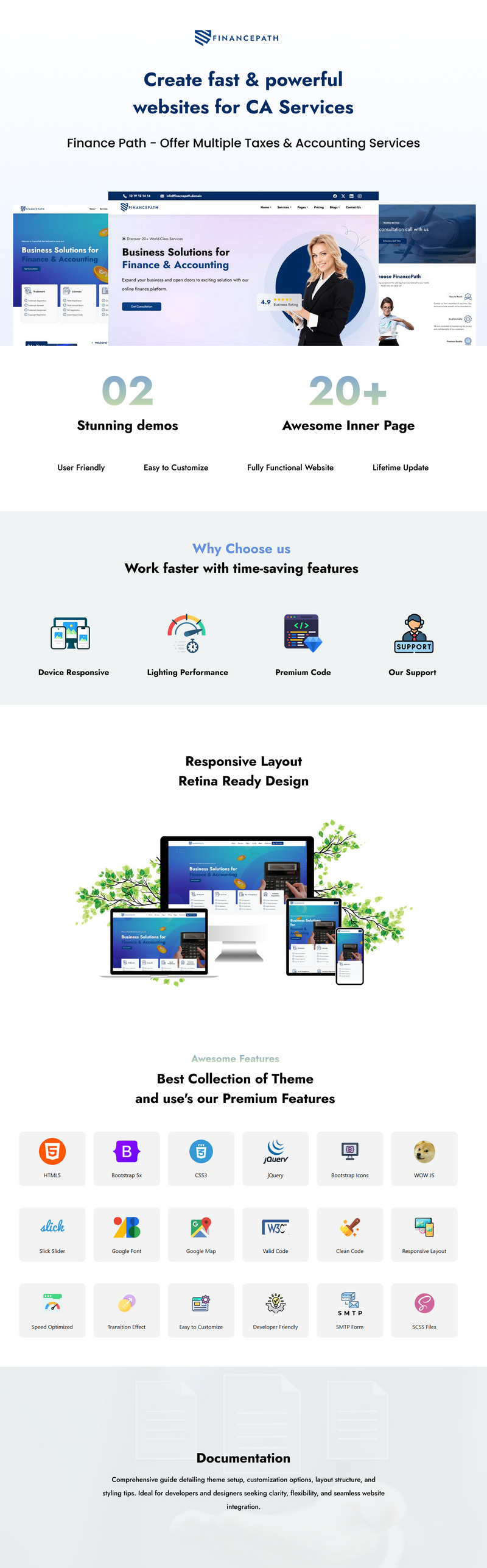 FinancePath - Biedt meerdere belasting- en boekhouddiensten aan - Features Image 1
