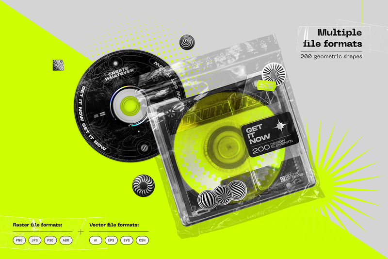 Abstract Design Elements Collection - Vector Image - Features Image 5