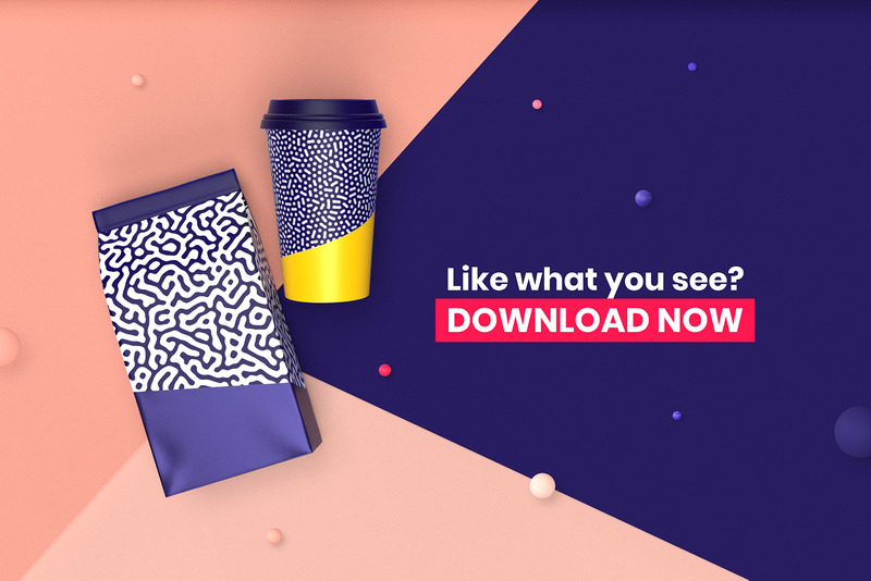 Organico - Modello di raccolta di 120 trame e pennelli - Caratteristiche Immagine 24