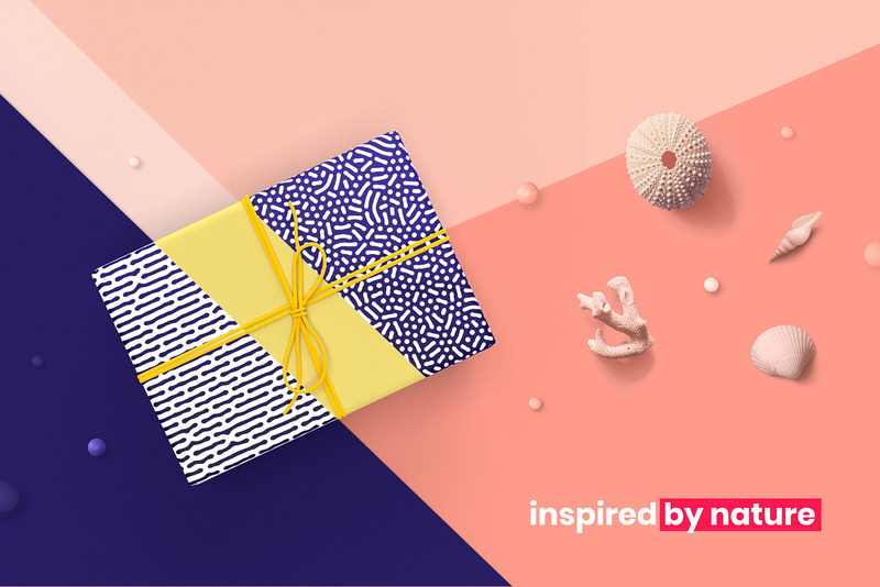 Organico - Modello di raccolta di 120 trame e pennelli - Caratteristiche Immagine 2