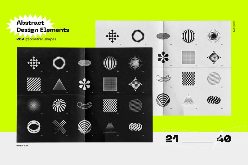 Abstract Design Elements Collection - Vector Image - Features Image 6