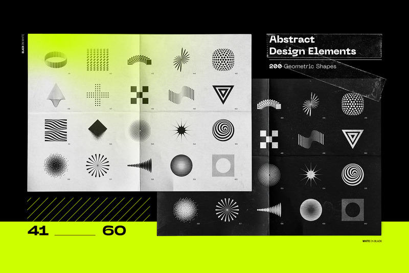 Abstract Design Elements Collection - Vector Image - Features Image 10