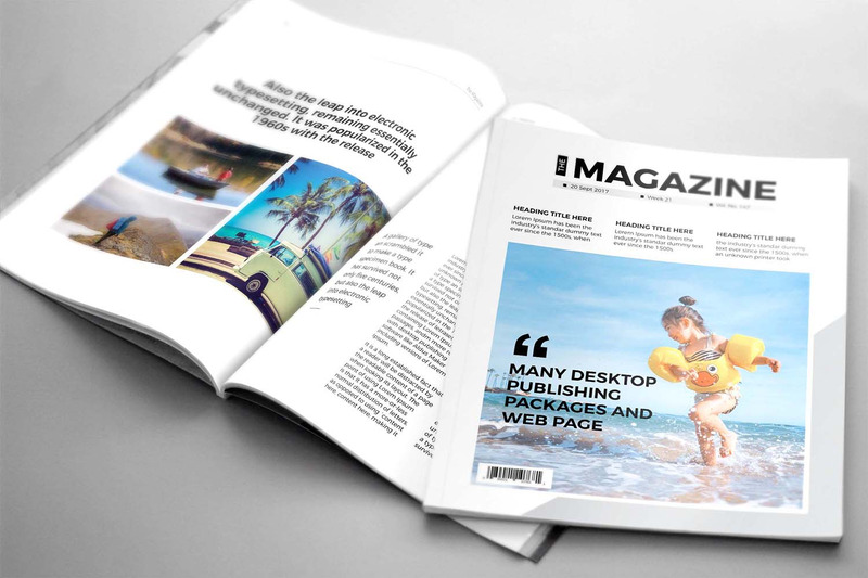 Uncommon Magazine Template Indesign File - Features Image 4