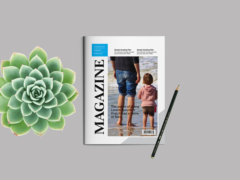 Singular Magazine Template - Features Image 1