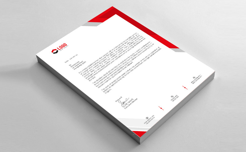 Conception de papier à en-tête d'entreprise - Caractéristiques de l’image 3