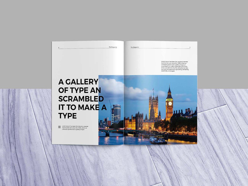 Uncommon Magazine Template Indesign File - Features Image 2