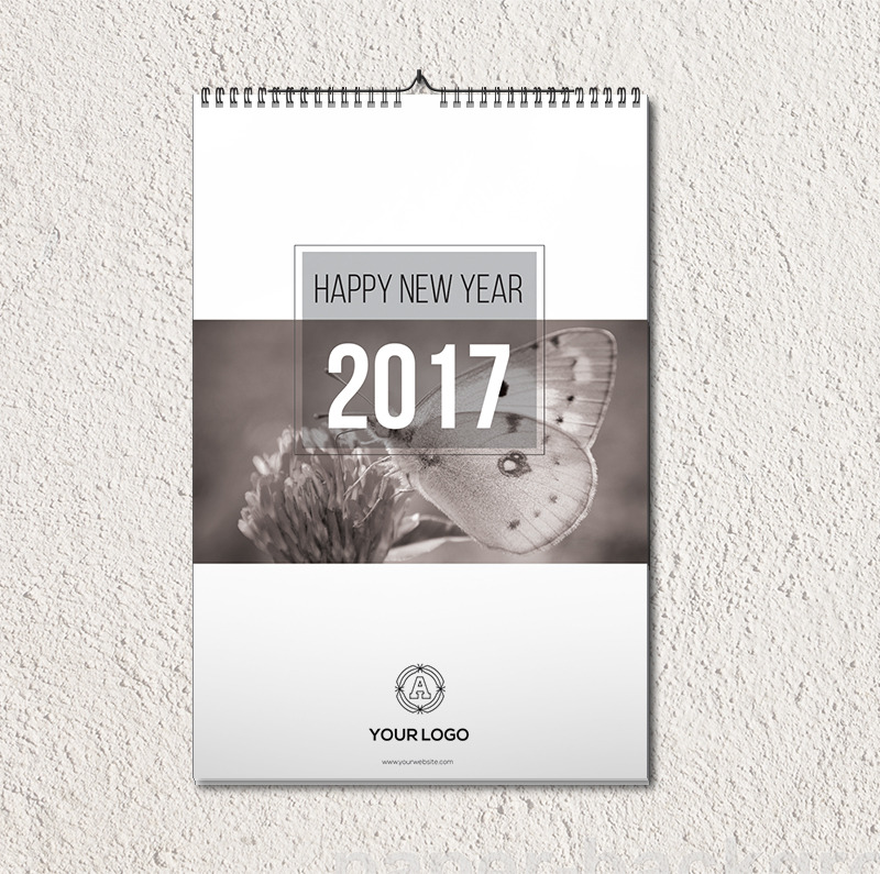 Unique Wall Calendar Template - Features Image 1