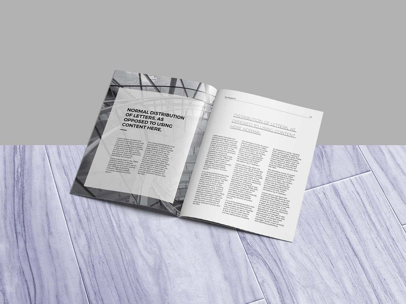 Uncommon Magazine Template Indesign File - Features Image 3