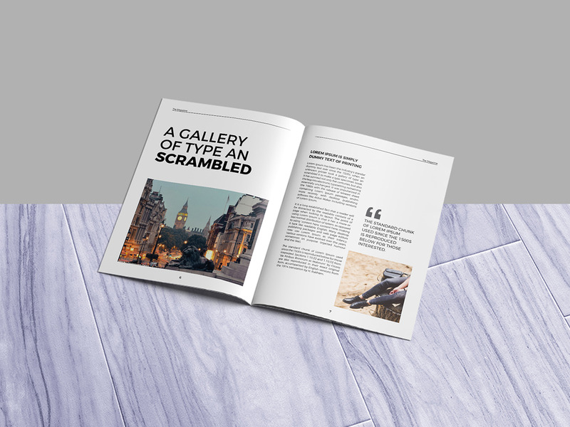 Magazine Template Indesign File - Features Image 3