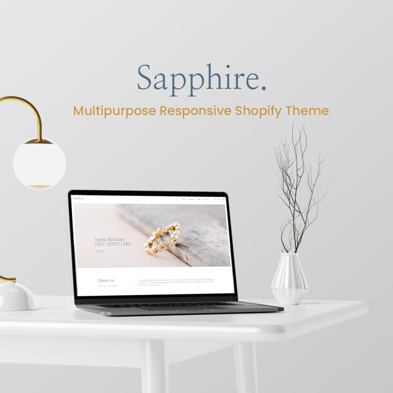 Safírové šperky – víceúčelové responzivní téma Shopify - Features Image 1