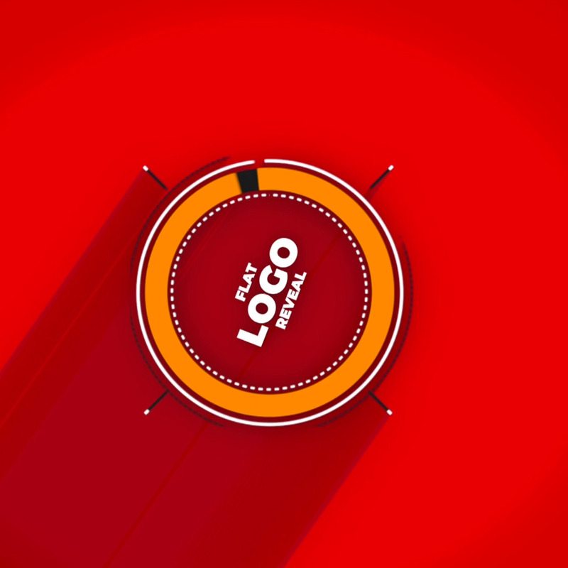 Flat Logo Reveal - Final Cut Pro Template - Features Image 1