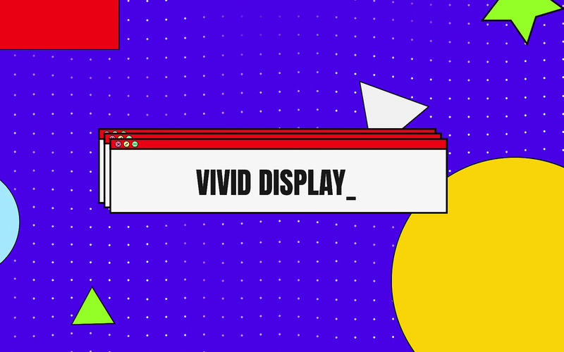 Vibrant Display: (mogrt) Premiere Pro template - Features Image 1