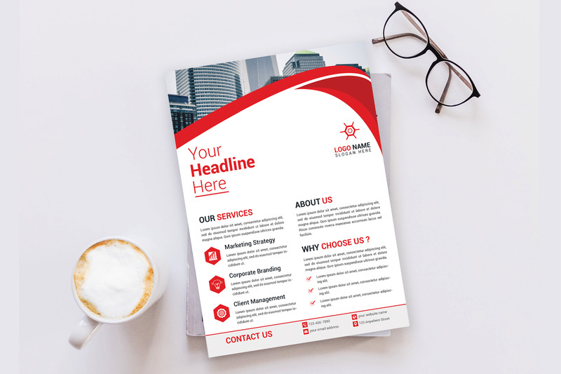 Creatieve flyer-ontwerpsjabloon voor bedrijf - Features Image 3