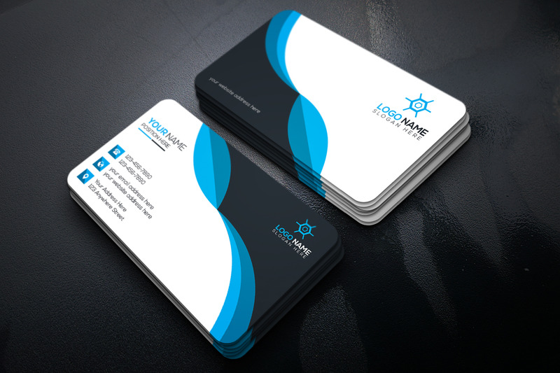 Creative Business Card Design Template V1 - Features Image 1