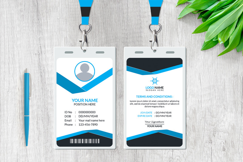 Kreativní návrh šablony ID karty - Features Image 2