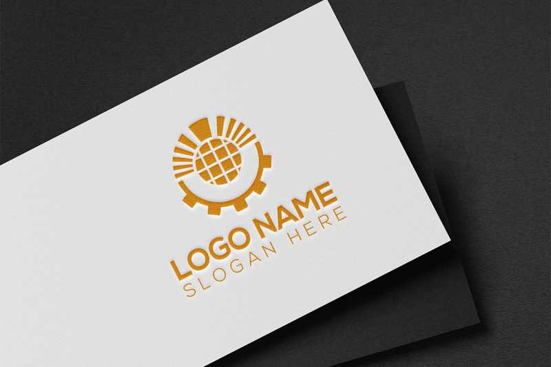 Modèle de conception de logo technologique V1 - Caractéristiques de l’image 1
