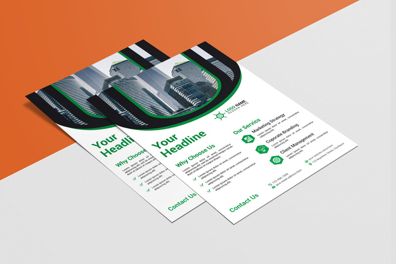 Professzionális szórólap tervezősablon cég számára - Features Image 4